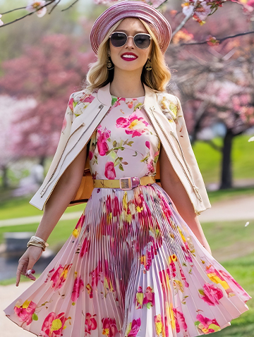 Riviera Bloom Dress